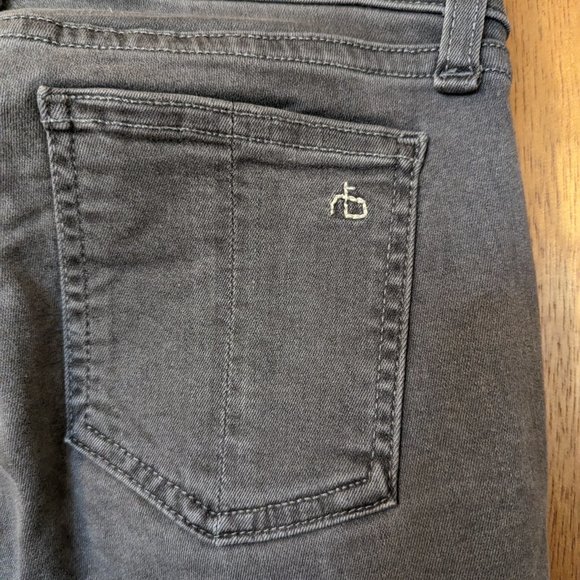 Skinny rag & bone/JEAN with zipper accents 26x28 - Picture 3 of 7